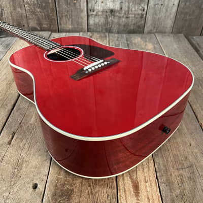 Gibson J-45 Standard MCRS45CH Factory LR Baggs VTC system 2023 - Cherry image 9