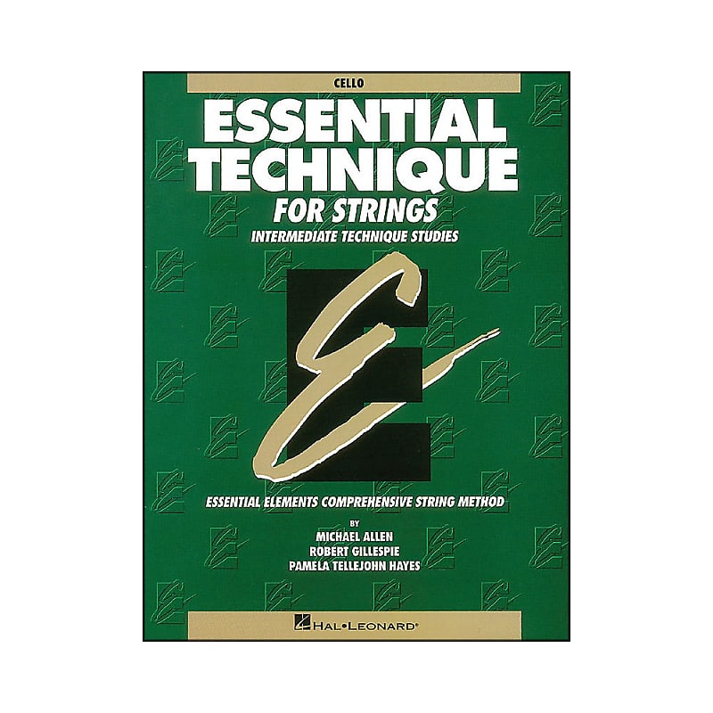 Hal Leonard Essential Technique for Strings Cello Reverb
