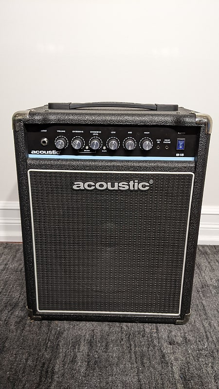 Acoustic B15 Bass Amp 2012 Black | Reverb