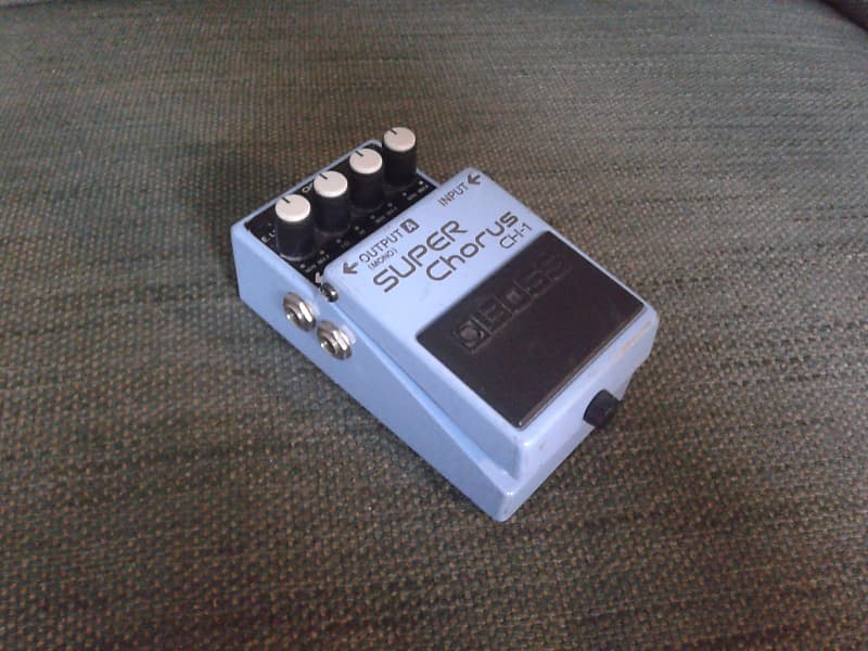 BOSS CH-1 | SUPER Chorus | Made in Taiwan | Blue Label | Vintage Analog