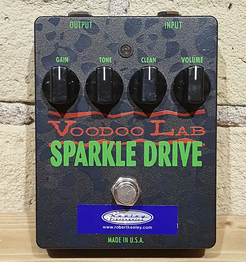 Voodoo Lab Sparkle Drive Overdrive w/ Keeley Mod | Reverb