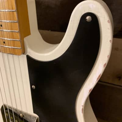 Von K Guitars T-Time 49 Snake Head Telecaster Repro 2019 Aged White Nitro Lacquer Finish image 6
