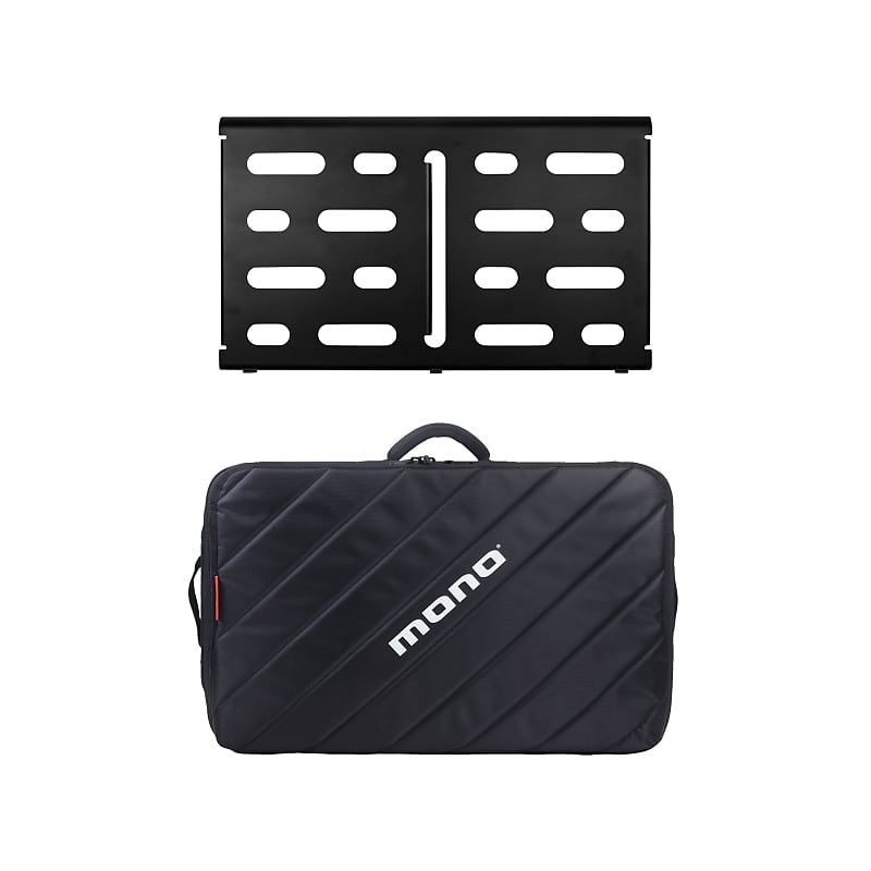 Mono Pedalboard Medium, Black and Tour Accessory Case 2.0, Black MONO image 1