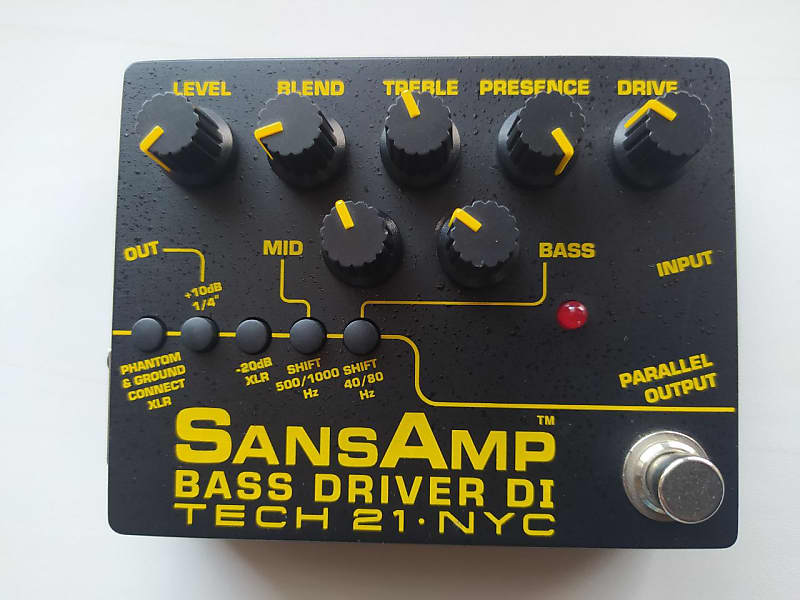 Tech 21 Sansamp Bass Driver D.I. V2 2010s - Black | Reverb
