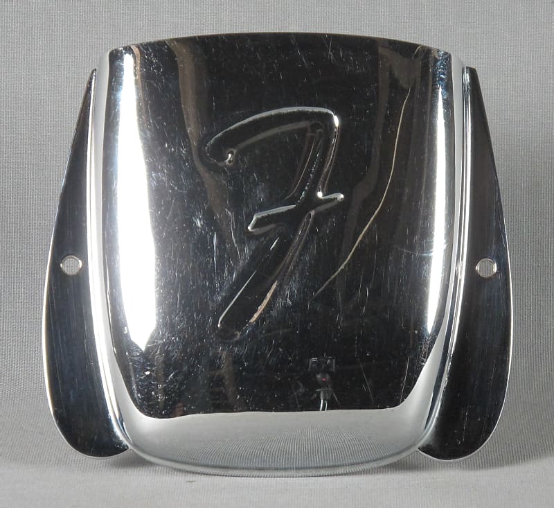 Fender Jazz Bass Bridge Cover 1970's Chrome Reverb
