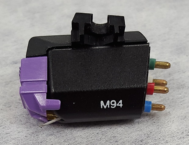 Shure M94E Phono Cartridge Black/Purple | Reverb