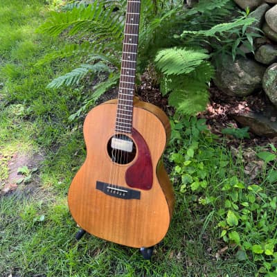 Epiphone FT-30 Caballero Acoustic 1968 with Lawrence Sound Hole Pickup and OHSC 1968 Natural image 1