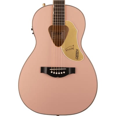 Gretsch G5021E Rancher Penguin Parlor Electro-Acoustic, Shell Pink for sale