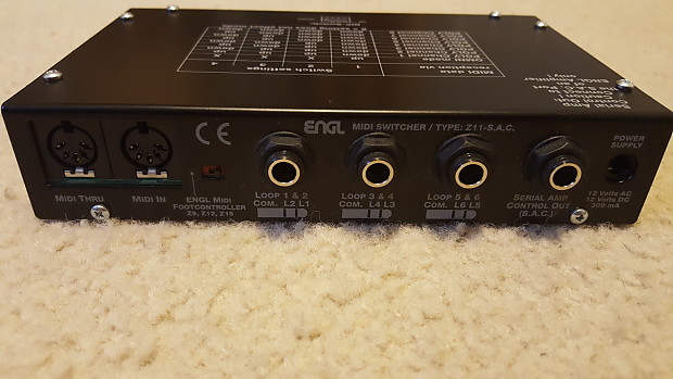 ENGL Z-11 Midi Amp Switcher