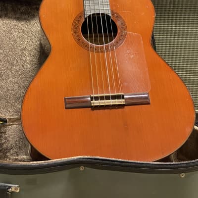Vintage 1974 K Yairi  SY-60 Classical Acoustic - Nitrocellulose Finish w Cedar Top & Rosewood Back & Sides - Handcrafted in Japan - Pro Set Up! image 4