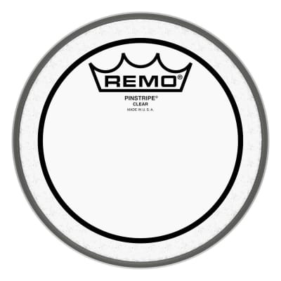 REMO PS030600 Pinstripe Clear Drumhead, 6"