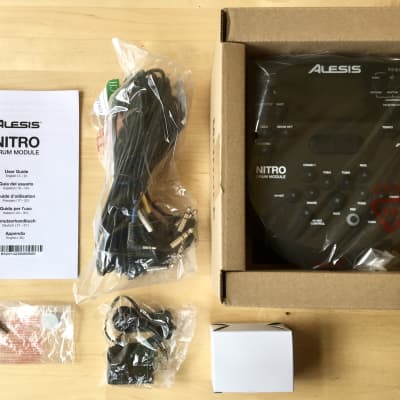 NEW Alesis Nitro Drum Module - with Cable Snake Harness and Power Adapter