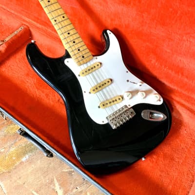 Fender E serial Stratocaster c 1980’s Blackie original vintage mij japan image 2