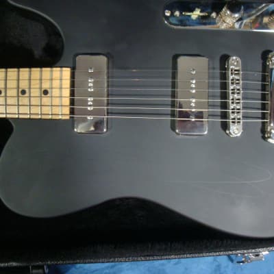 WR Custom Telecaster Guitar Matte Black image 2