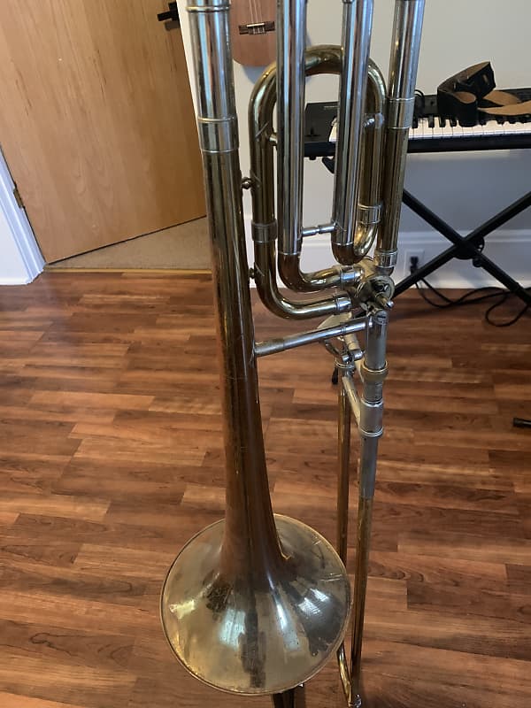 Bach 42B Stradivarius Series Tenor Trombone W/ Traditional | Reverb