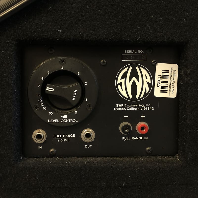 SWR Bass Monitor 12 250W 8 Ohm 1x12