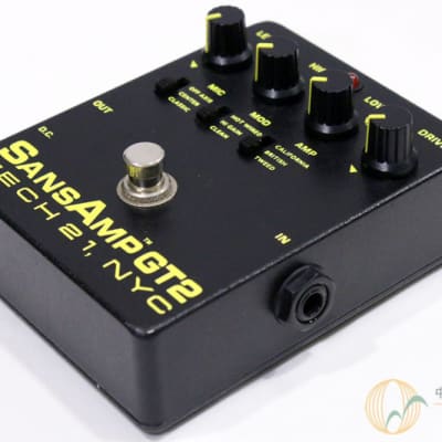 Tech 21 SansAmp GT2 Tube Amp Emulation Pedal