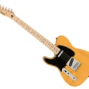 Used Squier Affinity Series Telecaster LH - Butterscotch Blonde w/ Maple FB