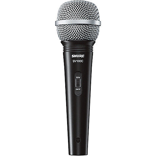 Shure Microphone Cardioid Dynamic, On-Off Switch, XLR-1/4" Cable image 1