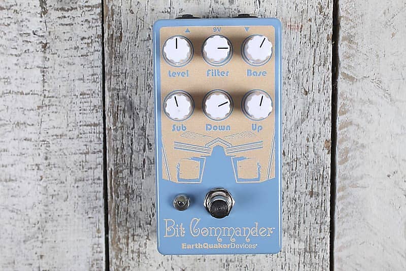 EarthQuaker Limited Edition Bit Commander Electric Guitar Octave Effects Pedal image 1