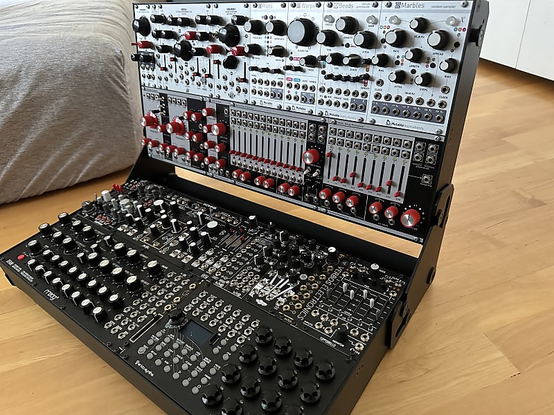 Amalgamod 12U 104HP Powered Eurorack Case w/ Carrying Bag | Reverb