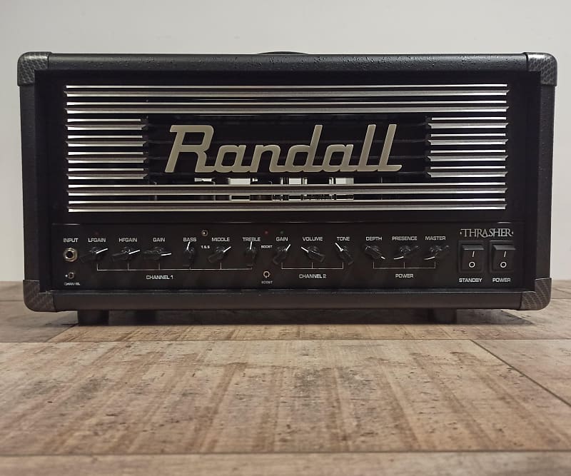 Randall Thrasher 50 2-Channel 50-Watt Tube Guitar Amp Head 2010s - Black image 1
