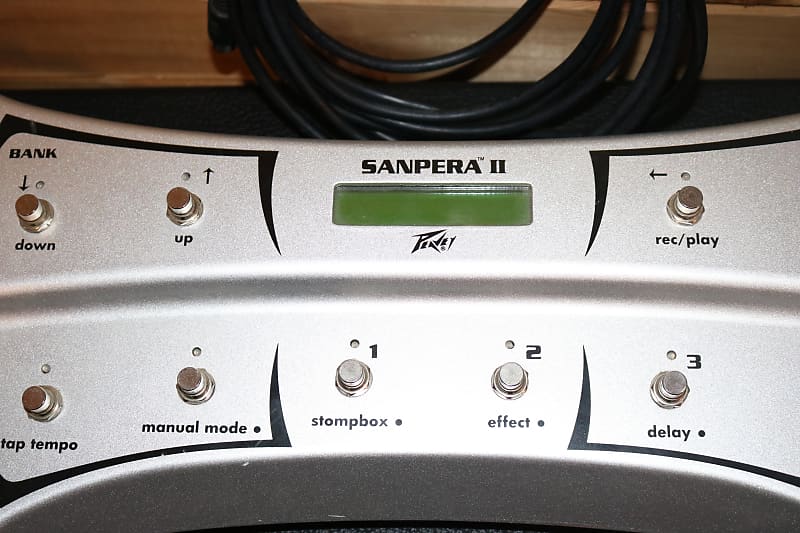 Peavey Sanpera II Vypyr Foot Controller with Cable | Reverb