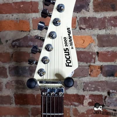 格安放出！レストア❗️ESP製kramer FOCUS3000ボディで白黒