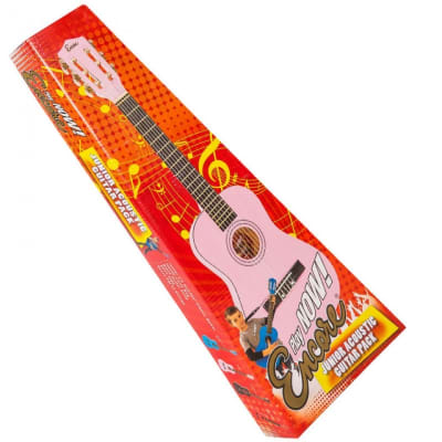 Encore 1/2 Size Junior Acoustic Guitar Pack - Metallic Red image 2