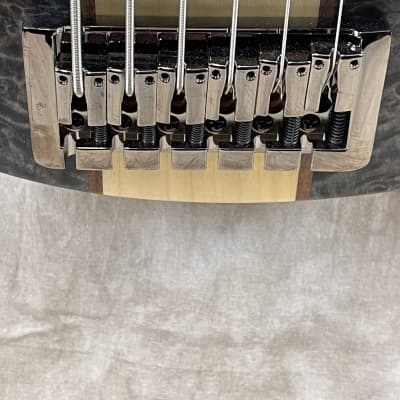 ESP LTD B-406 See Thru Black Stain (2018) image 13