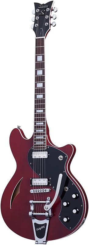 SCHECTER E-Gitarre, TSH-1B, See-Thru Cherry Pearl | Reverb SCHECTER E-Gitarre, TSH-1B, See-Thru Cherry Pearl | Reverb