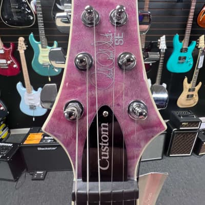 PRS SE Custom 24 quilt top 2024 - Violet | Reverb