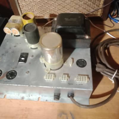 Baldwin 240 watt tube amplifier 1968 - metal stainless image 5