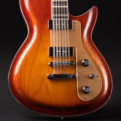 Rivolta COMBINATA 12 Chambered Mahogany Body Set Maple Neck 12-String Electric Guitar w/Soft Case image 3