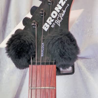 B.C. Rich Bronze Series Warlock Black Kerry King Signature electric guitar used image 8