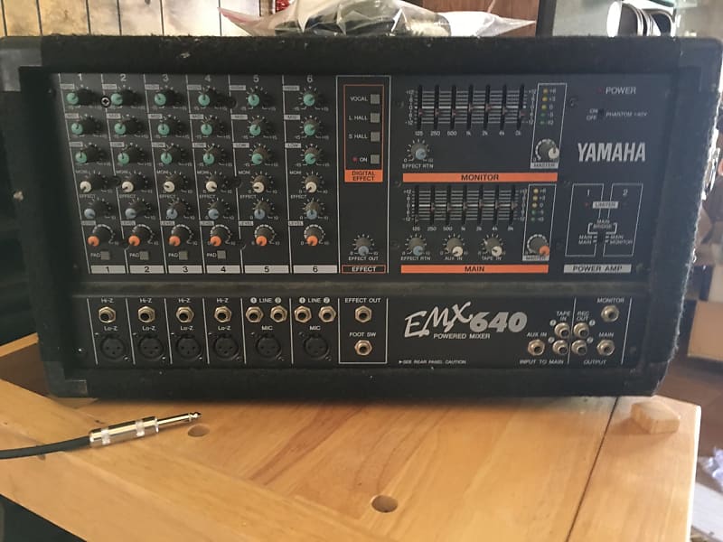 YAMAHA EMX 640 Reverb