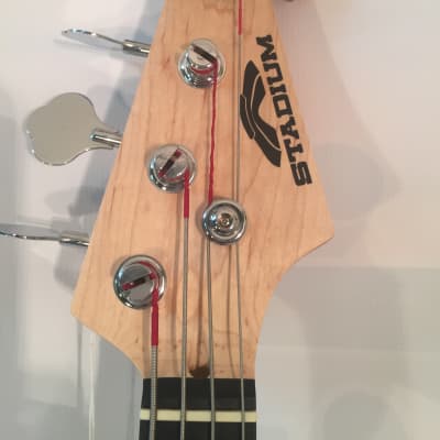 Stadium-4-String P-Bass Guitar-Black-Split Pickup-NEW-Shop Setup Included! image 4