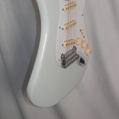 G&L USA Legacy Sonic Blue Alder Body Hard Rock Maple Neck/FB electric guitar with case used 2014 image 7