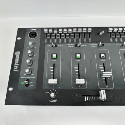 Gemini PDM-02 4 Channel 19" DJ Mixer w/ 10 Band Equalizer image 3