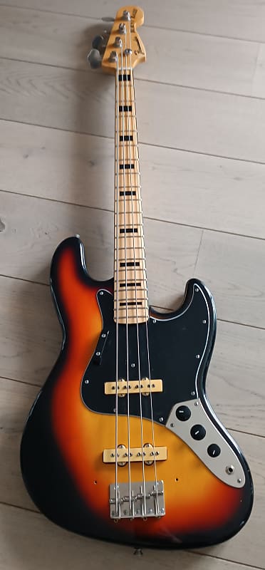 Fernandes Burny Jazz Bass early 70s - Sunburst diMarzio 70s