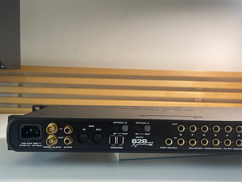 MOTU 828mk3 Firewire Audio Interface | Reverb