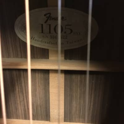 Fender 1105 SXE ‘90s Natural w/hardshell case image 7
