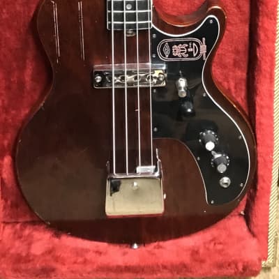 Kay Kay KJP-1B short scale bass guitar, cool, funky, playable 1970'S Gig Bag Collectible FINAL PRICE image 1