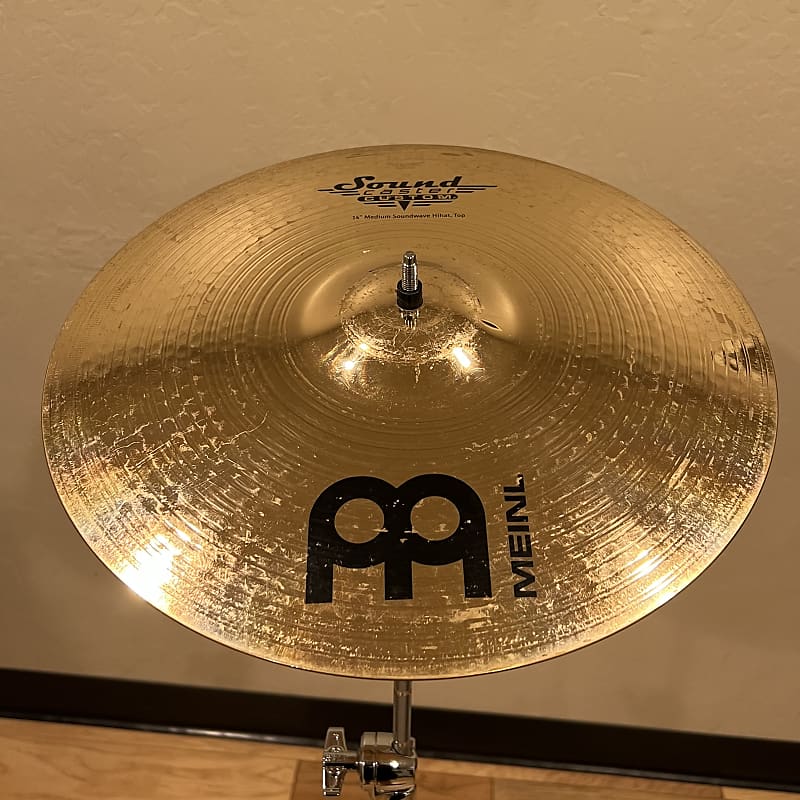 Meinl 14" Sound Caster Custom Medium Soundwave Hi Hat Top Reverb