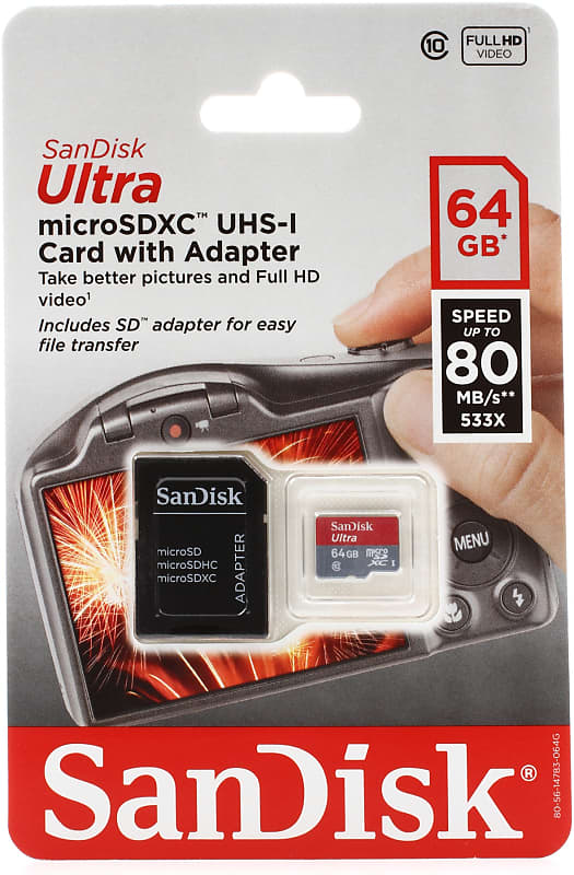 Memory Card Owc Memory Sandisk Ultra Pro Microsdxc OWC 64GB