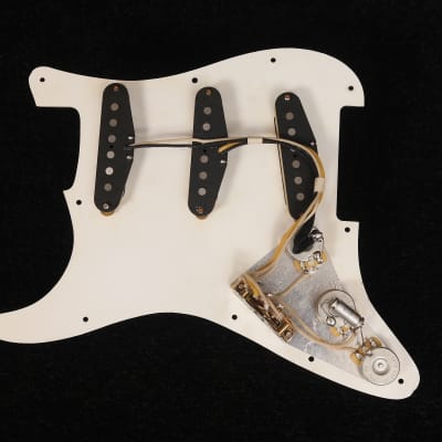 Stratocaster / Strat Loaded Guard / Loaded Pickguard 1963-1964-1965 Tortoise Guard - Brownish  Aged - Relic image 2