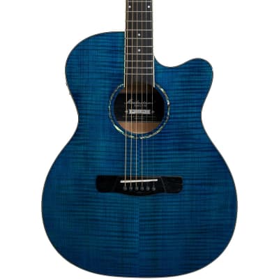 Merida Extrema OMCE Ltd. Ed. Electro Acoustic Guitar - Blue image 2