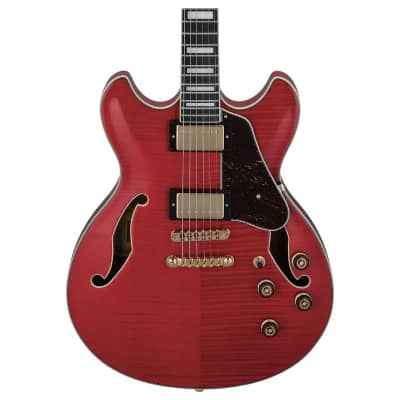 Ibanez Artcore AS73 TCD Trans Cherry Red Guitar for sale