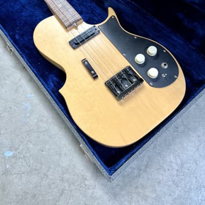 Carvin Short scale Bass Guitar Blonde original vintage 1959 USA prototype 25” #7 BG 7 image 2