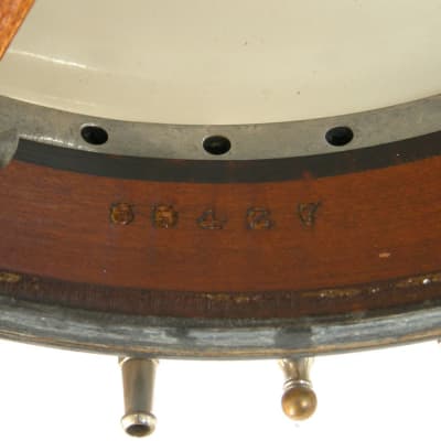1925 Vega Tu-Ba-Phone Style M 4-String Tenor Banjo with Original Case image 15